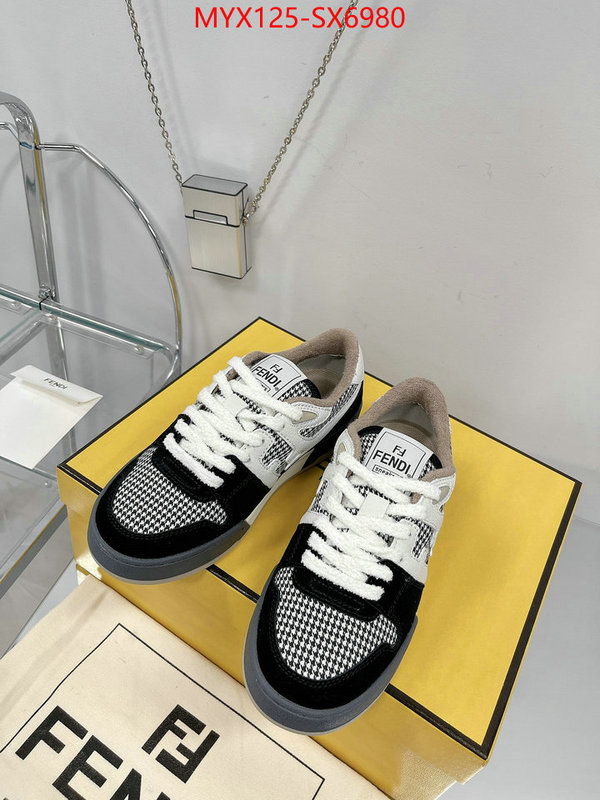Men Shoes-Fendi replica wholesale ID: SX6980 $: 125USD