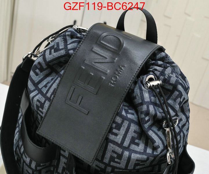 Fendi Bags(4A)-Backpack- brand designer replica ID: BC6247 $: 119USD,