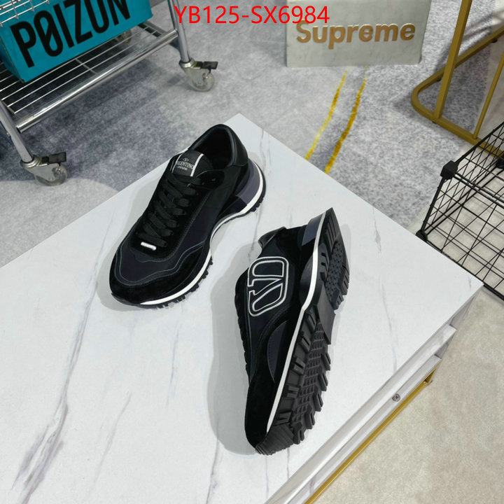 Men Shoes-Valentino best quality fake ID: SX6984 $: 125USD