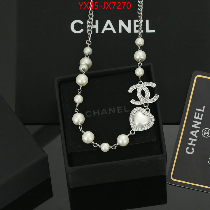 Jewelry-Chanel for sale online ID: JX7270 $: 45USD