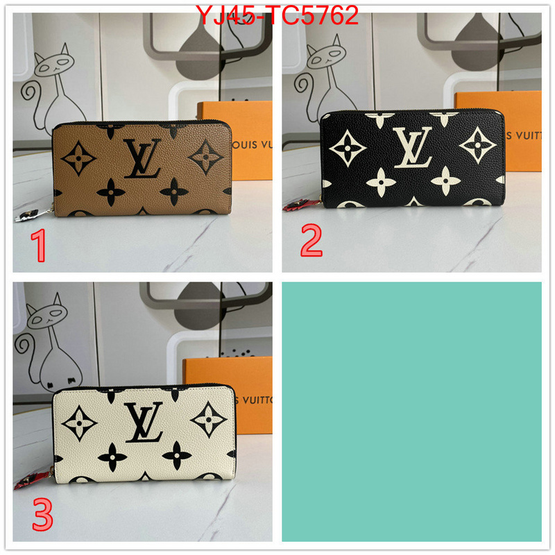 LV Bags(4A)-Wallet top quality designer replica ID: TC5762 $: 45USD,