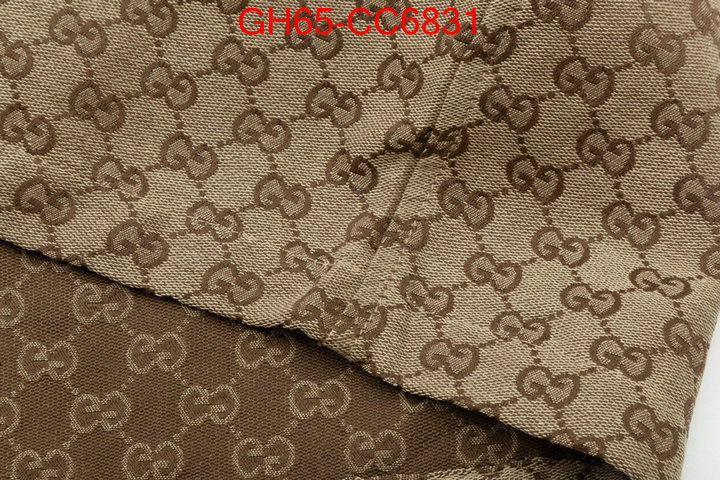 Clothing-Gucci best quality replica ID: CC6831 $: 65USD