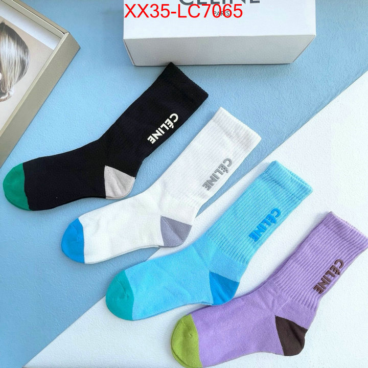 Sock-CELINE is it ok to buy replica ID: LC7065 $: 35USD