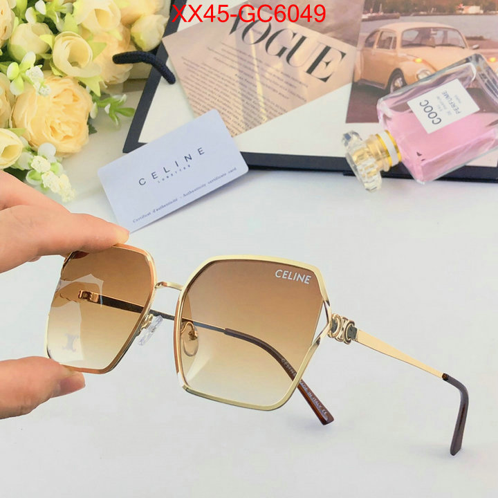 Glasses-CELINE what's best ID: GC6049 $: 45USD