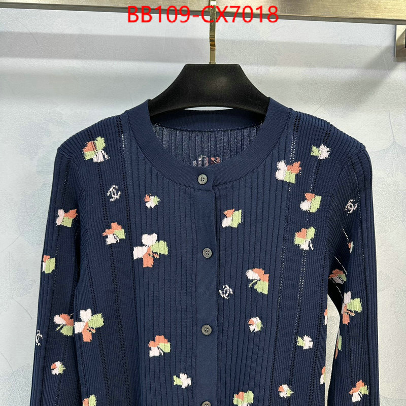 Clothing-Chanel where to find the best replicas ID: CX7018 $: 109USD