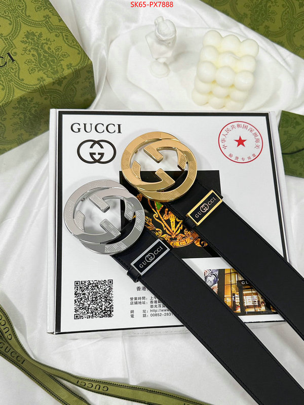 Belts-Gucci for sale cheap now ID: PX7888 $: 65USD