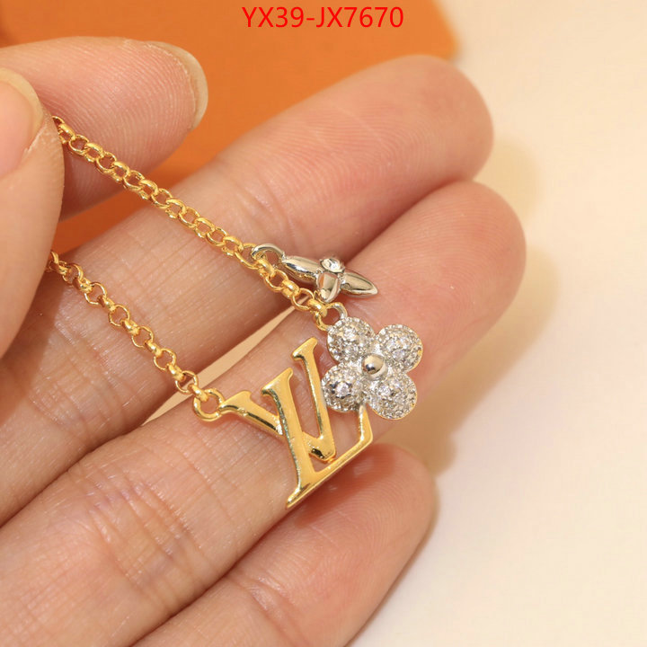 Jewelry-LV replica for cheap ID: JX7670 $: 39USD