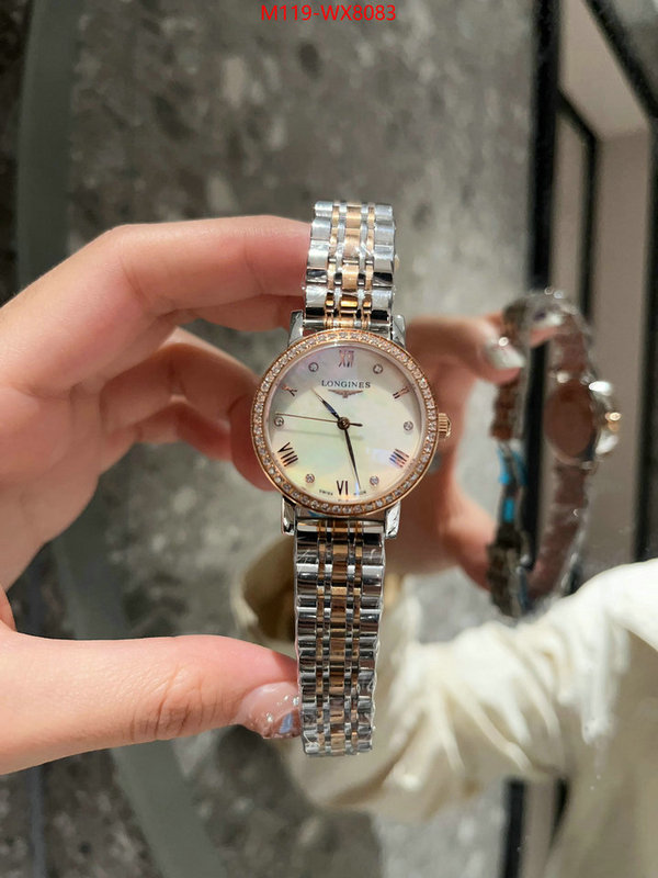 Watch(4A)-Longines customize best quality replica ID: WX8083 $: 119USD