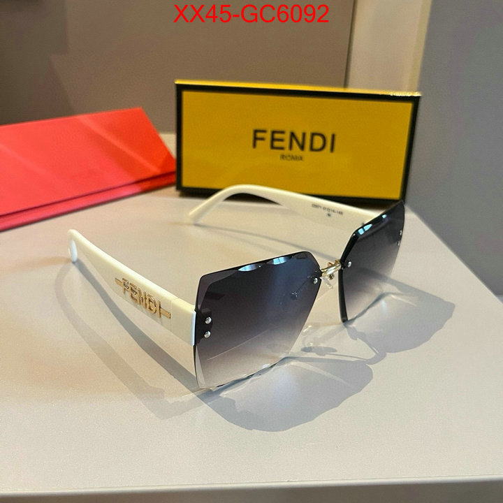 Glasses-Fendi best luxury replica ID: GC6092 $: 45USD