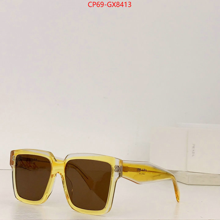 Glasses-Prada top quality website ID: GX8413 $: 69USD