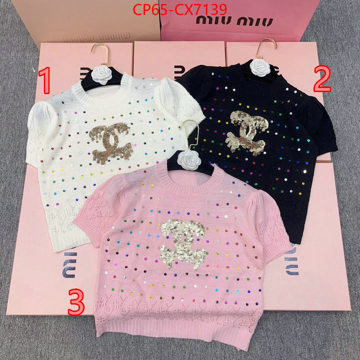 Clothing-Chanel where to buy high quality ID: CX7139 $: 65USD