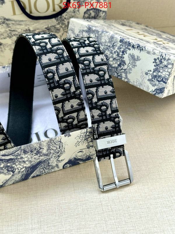 Belts-Dior online shop ID: PX7881 $: 65USD