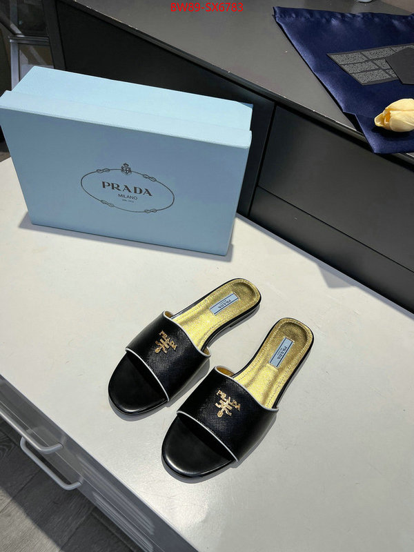 Women Shoes-Prada high quality replica designer ID: SX6783 $: 89USD