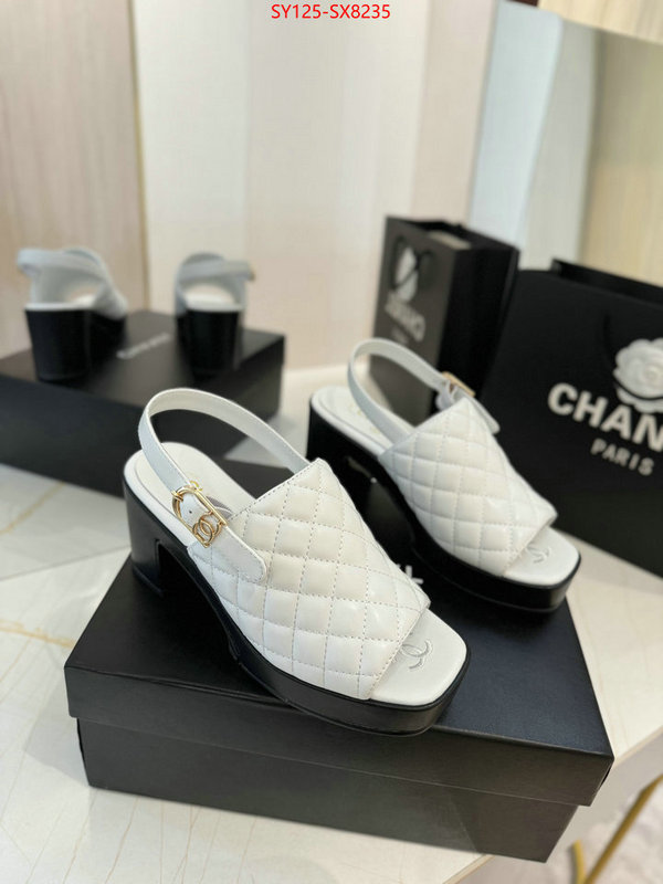 Women Shoes-Chanel where should i buy replica ID: SX8235 $: 125USD