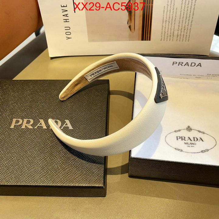 Hair band-Prada from china ID: AC5937 $: 29USD