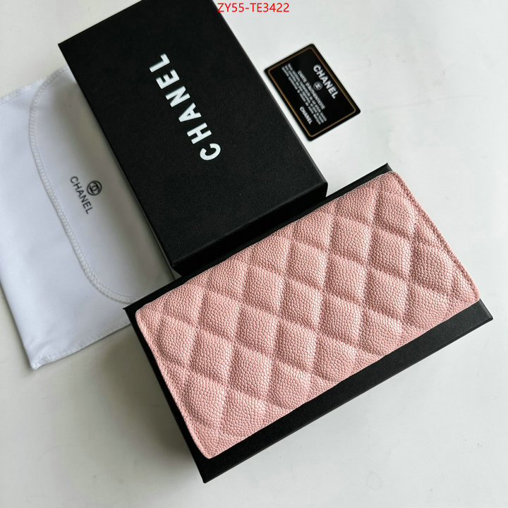 Chanel Bags(4A)-Wallet- mirror copy luxury ID: TE3422 $: 55USD,