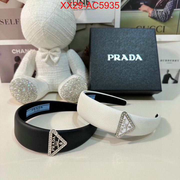 Hair band-Prada best quality fake ID: AC5935 $: 29USD