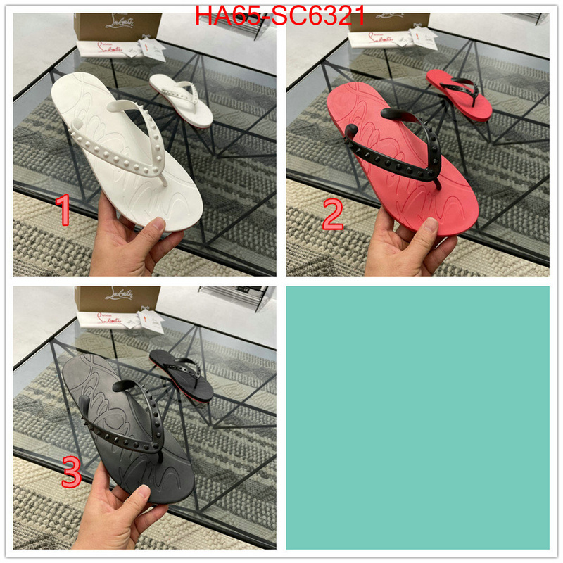 Men Shoes-Christian Louboutin knockoff highest quality ID: SC6321 $: 65USD