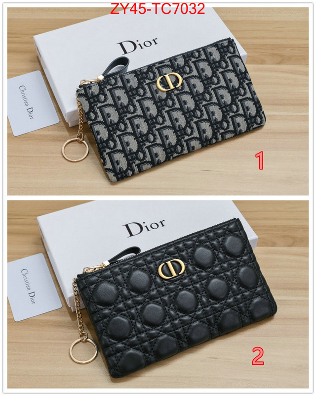 Dior Bags(4A)-Wallet- where to find best ID: TC7032 $: 45USD,