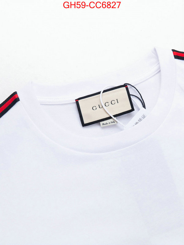 Clothing-Gucci buy 1:1 ID: CC6827 $: 59USD