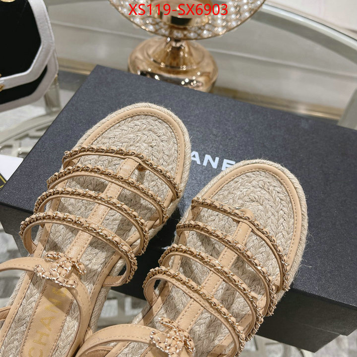 Women Shoes-Chanel fake high quality ID: SX6903 $: 119USD