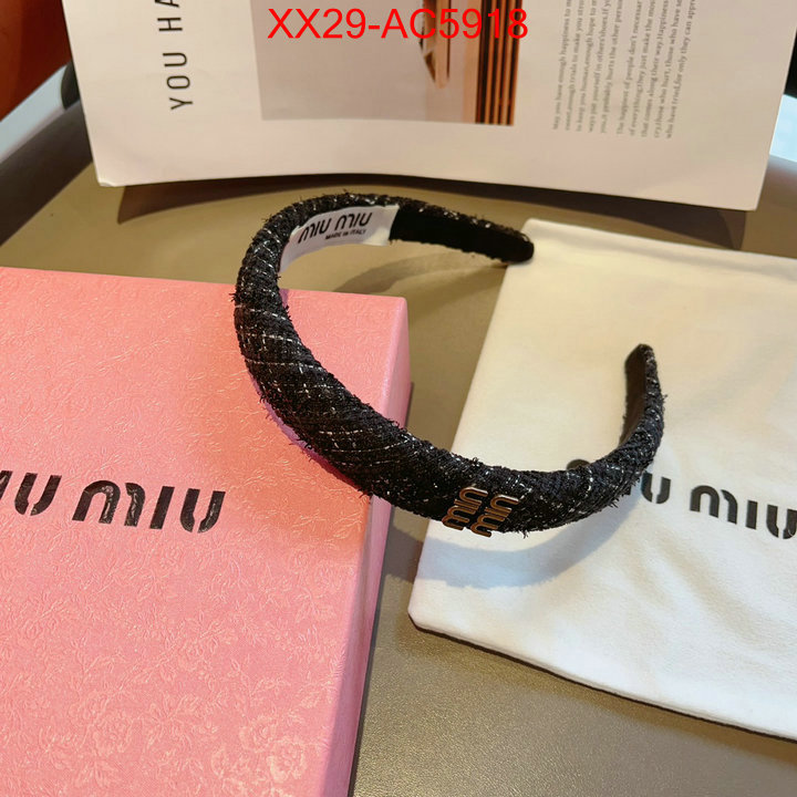 Hair band-MIU MIU aaaaa replica ID: AC5918 $: 29USD