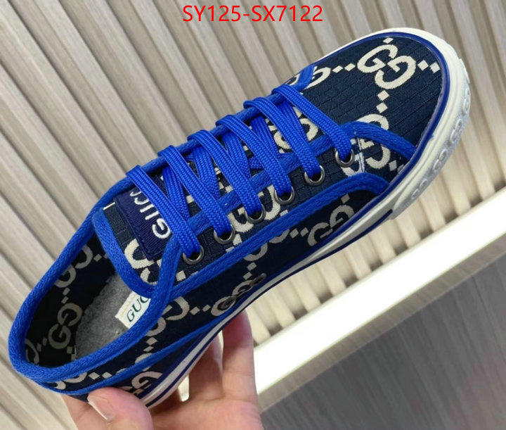 Men Shoes-Gucci replica for cheap ID: SX7122 $: 125USD