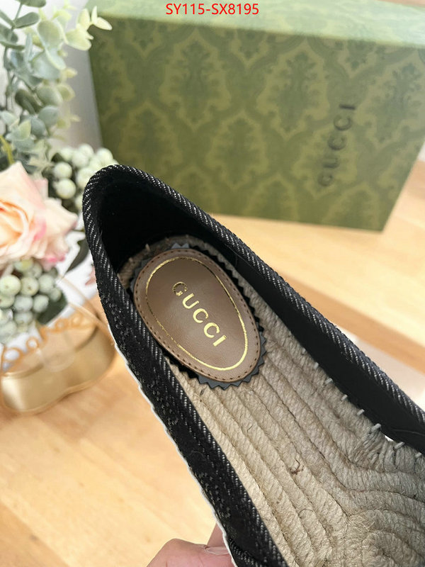 Women Shoes-Gucci customize the best replica ID: SX8195 $: 115USD