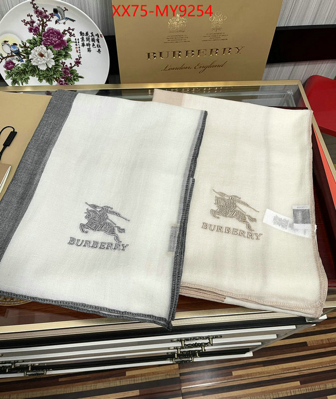 Scarf-Burberry replica shop ID: MY9254 $: 75USD