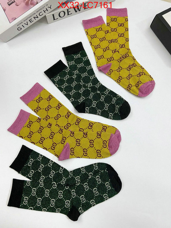 Sock-Gucci 2024 perfect replica designer ID: LC7161 $: 32USD