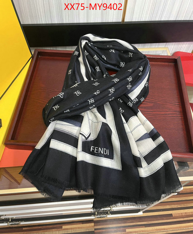 Scarf-Fendi fashion ID: MY9402 $: 75USD