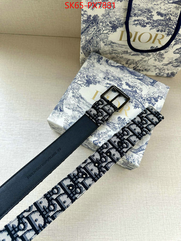 Belts-Dior online shop ID: PX7881 $: 65USD