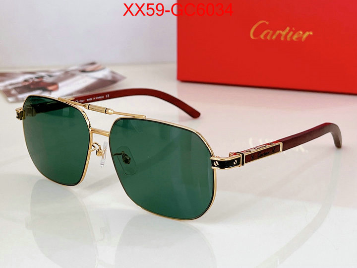 Glasses-Cartier mirror quality ID: GC6034 $: 59USD
