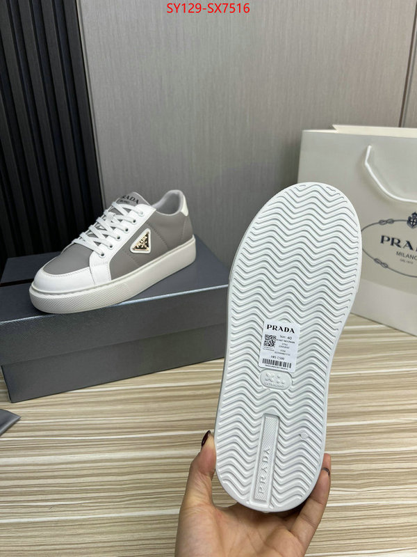 Men shoes-Prada outlet sale store ID: SX7516 $: 129USD