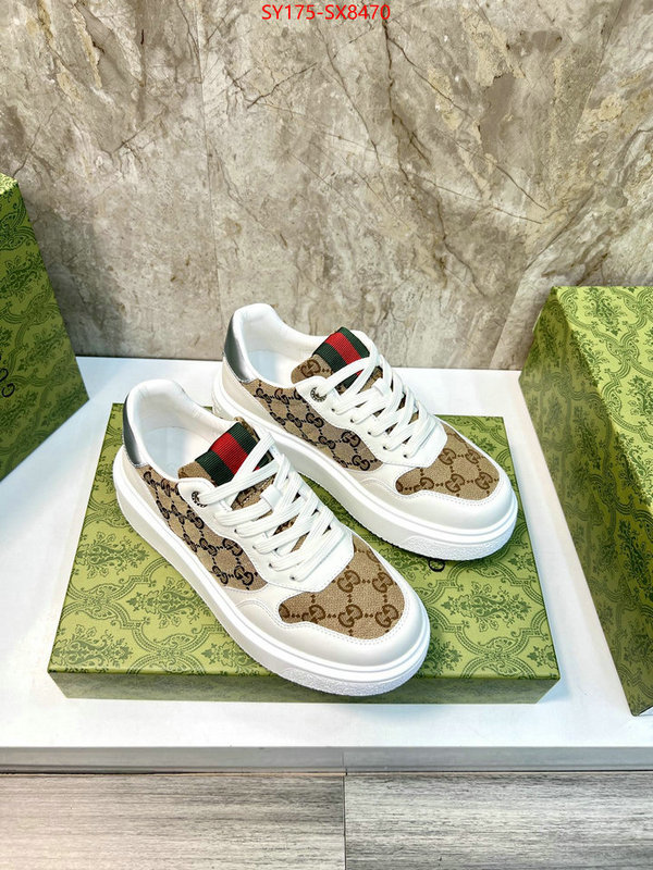 Men Shoes-Gucci high quality 1:1 replica ID: SX8470 $: 175USD