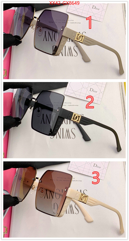 Glasses-Dior exclusive cheap ID: GX8649 $: 42USD