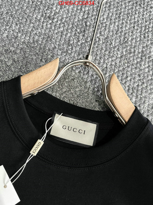 Clothing-Gucci high quality 1:1 replica ID: CC6834 $: 69USD
