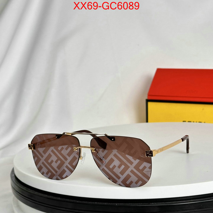 Glasses-Fendi fake high quality ID: GC6089 $: 69USD