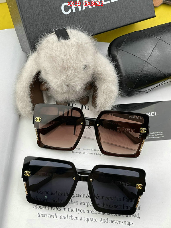 Glasses-Chanel find replica ID: GX8622 $: 39USD