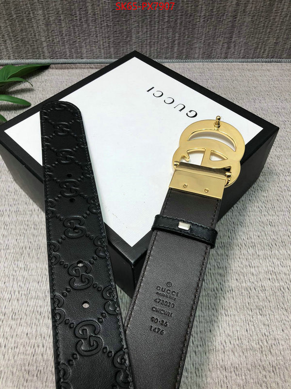 Belts-Gucci highest quality replica ID: PX7907 $: 65USD