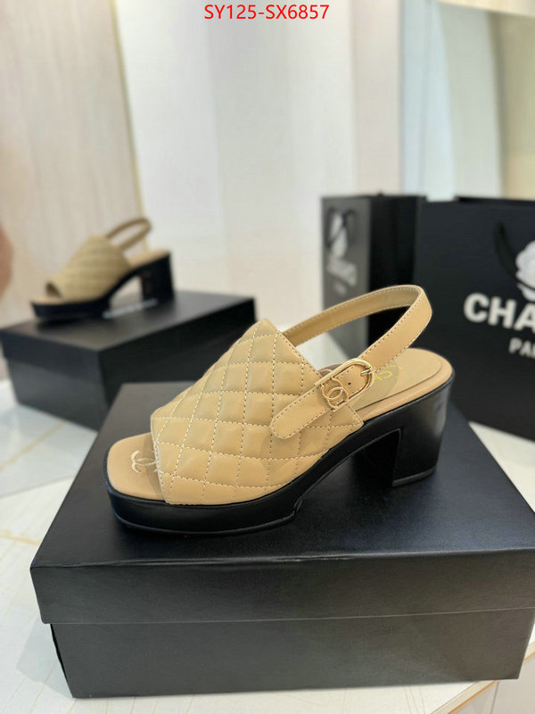 Women Shoes-Chanel replcia cheap ID: SX6857 $: 125USD