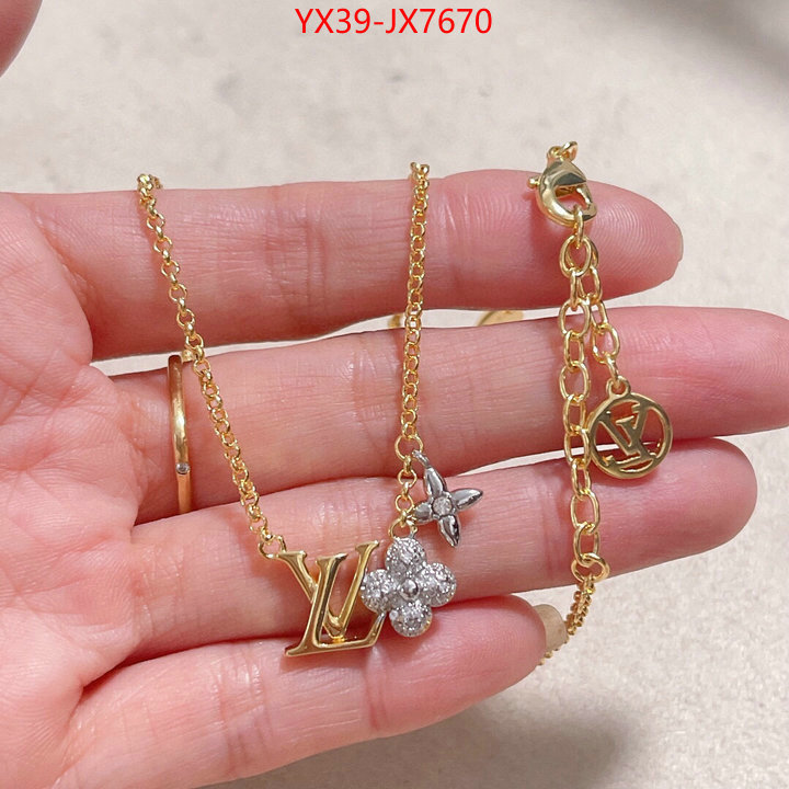 Jewelry-LV replica for cheap ID: JX7670 $: 39USD