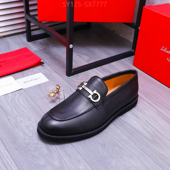 Men shoes-Ferragamo supplier in china ID: SX7777 $: 125USD