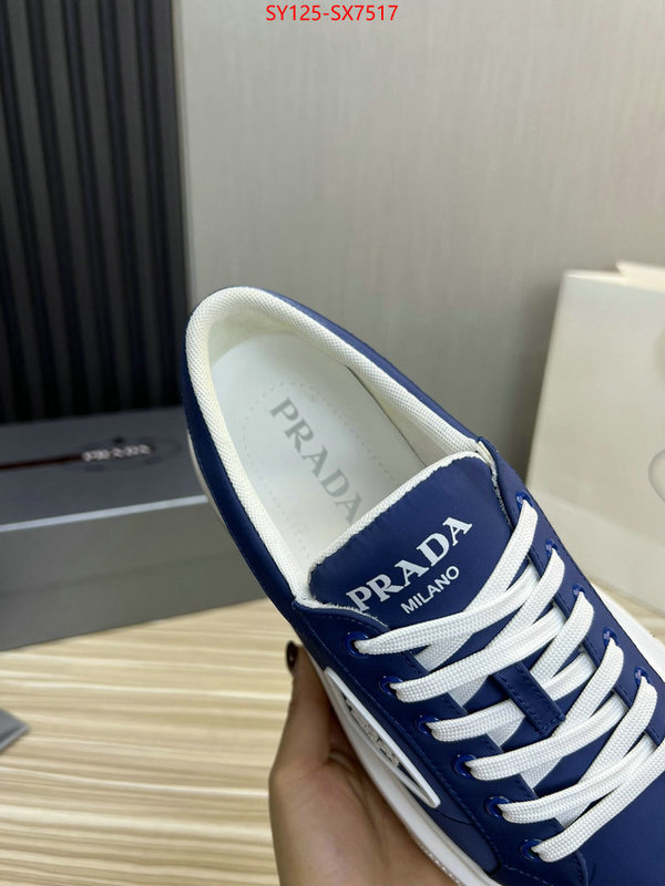 Men shoes-Prada where can i buy the best quality ID: SX7517 $: 125USD