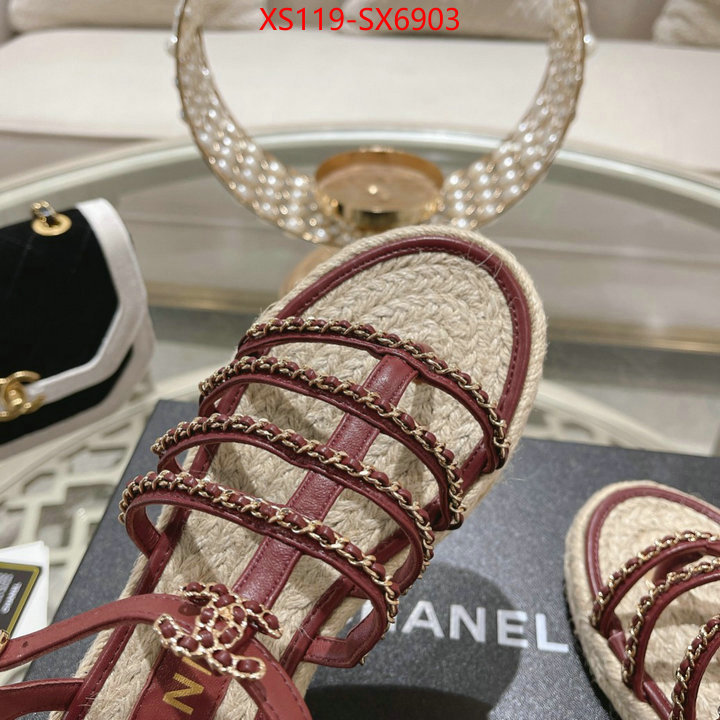 Women Shoes-Chanel fake high quality ID: SX6903 $: 119USD