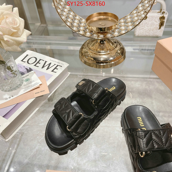 Women Shoes-Miu Miu is it illegal to buy ID: SX8160 $: 125USD