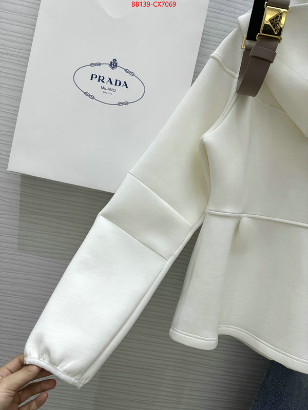 Clothing-Prada shop the best high authentic quality replica ID: CX7069 $: 139USD