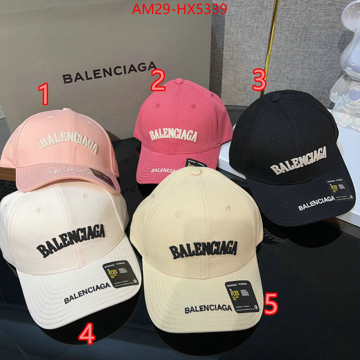 Cap(Hat)-Balenciaga wholesale imitation designer replicas ID: HX5339 $: 29USD