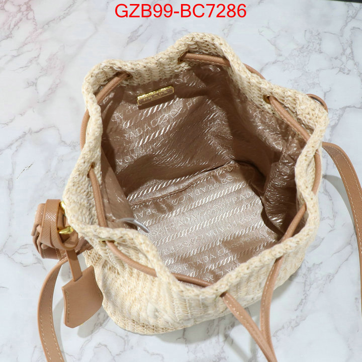 Prada Bags(4A)-bucket bag 2024 aaaaa replica 1st copy ID: BC7286 $: 99USD,