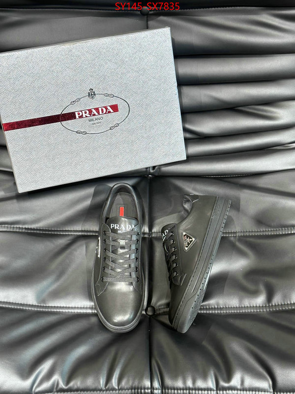 Men shoes-Prada best wholesale replica ID: SX7835 $: 145USD